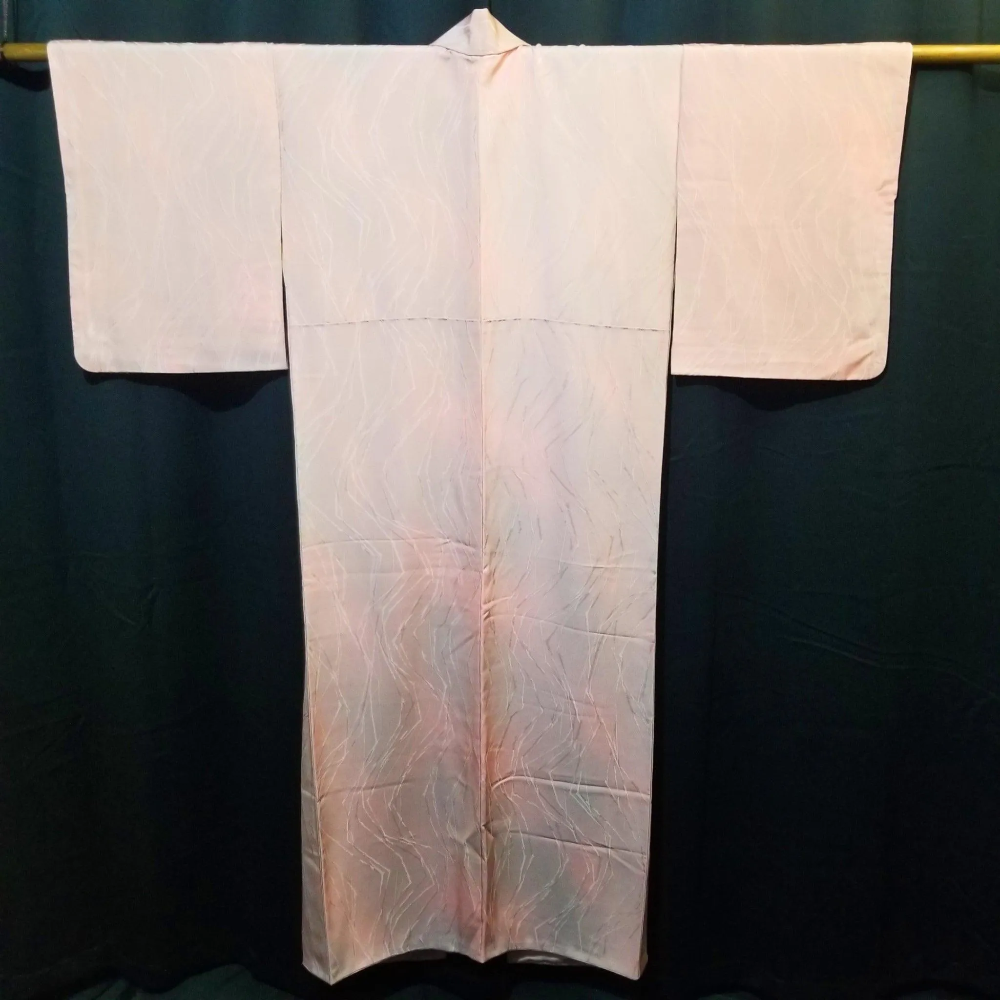 "Pink Brushstrokes" Iromuji Kimono