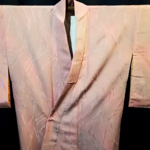"Pink Brushstrokes" Iromuji Kimono
