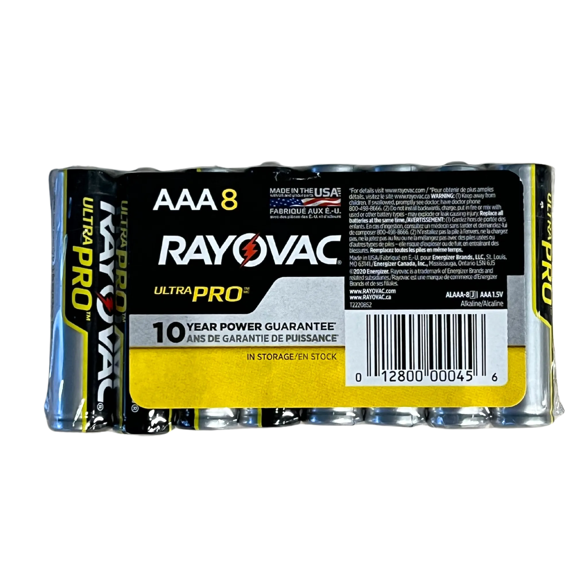 Rayovac AAA Batteries (8-pack)