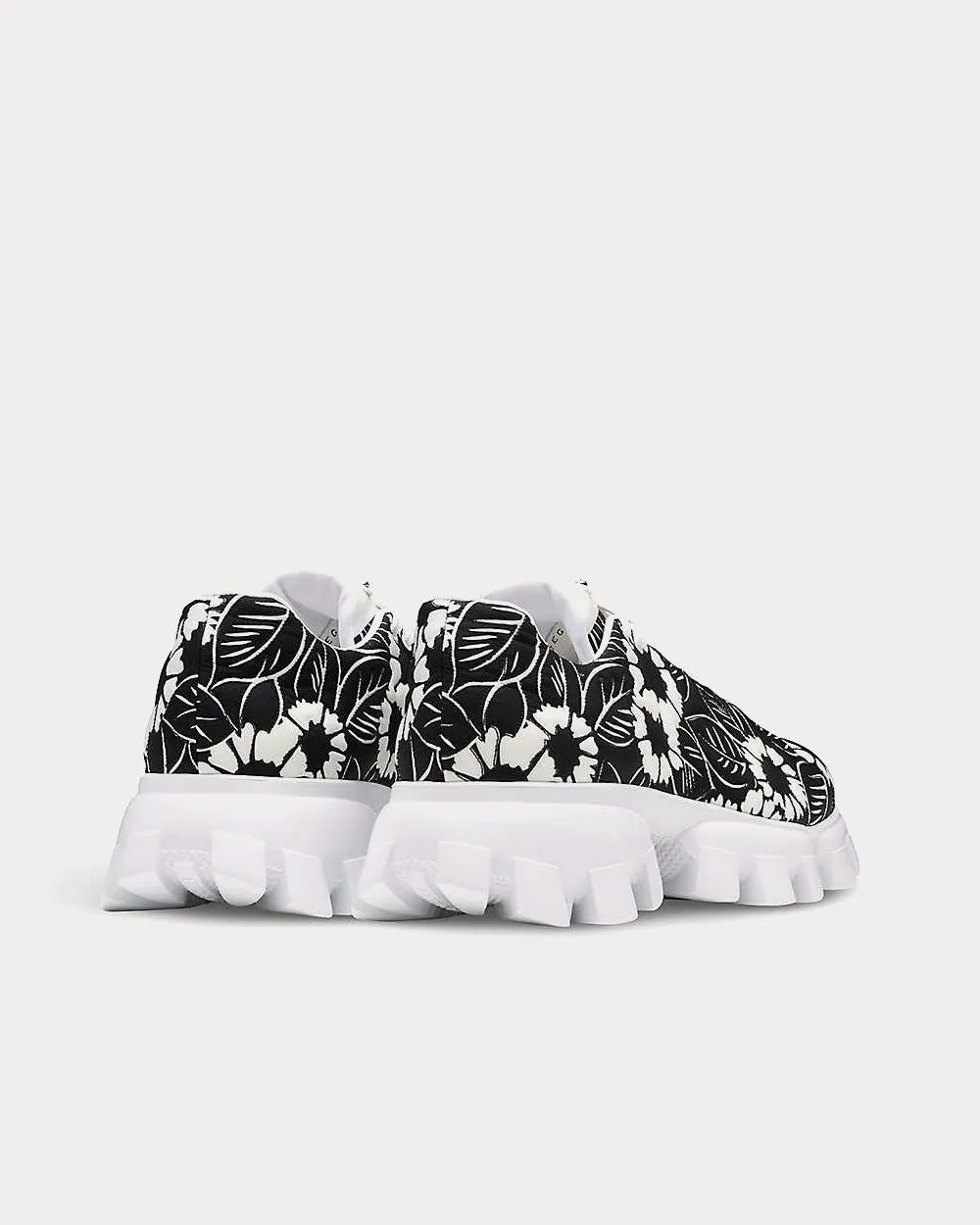 Recycled-Nylon Floral-Print Low Top Sneakers