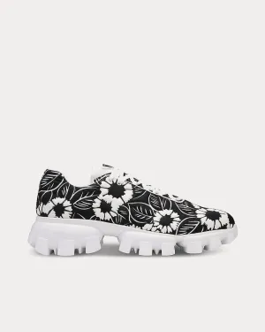 Recycled-Nylon Floral-Print Low Top Sneakers