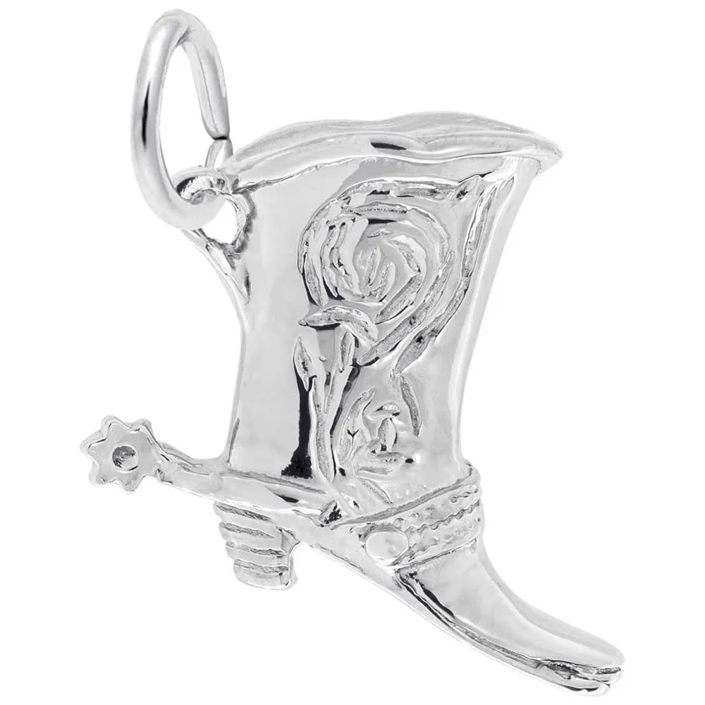 Rembrandt Charms - New Cowboy Boot Charm - 1760