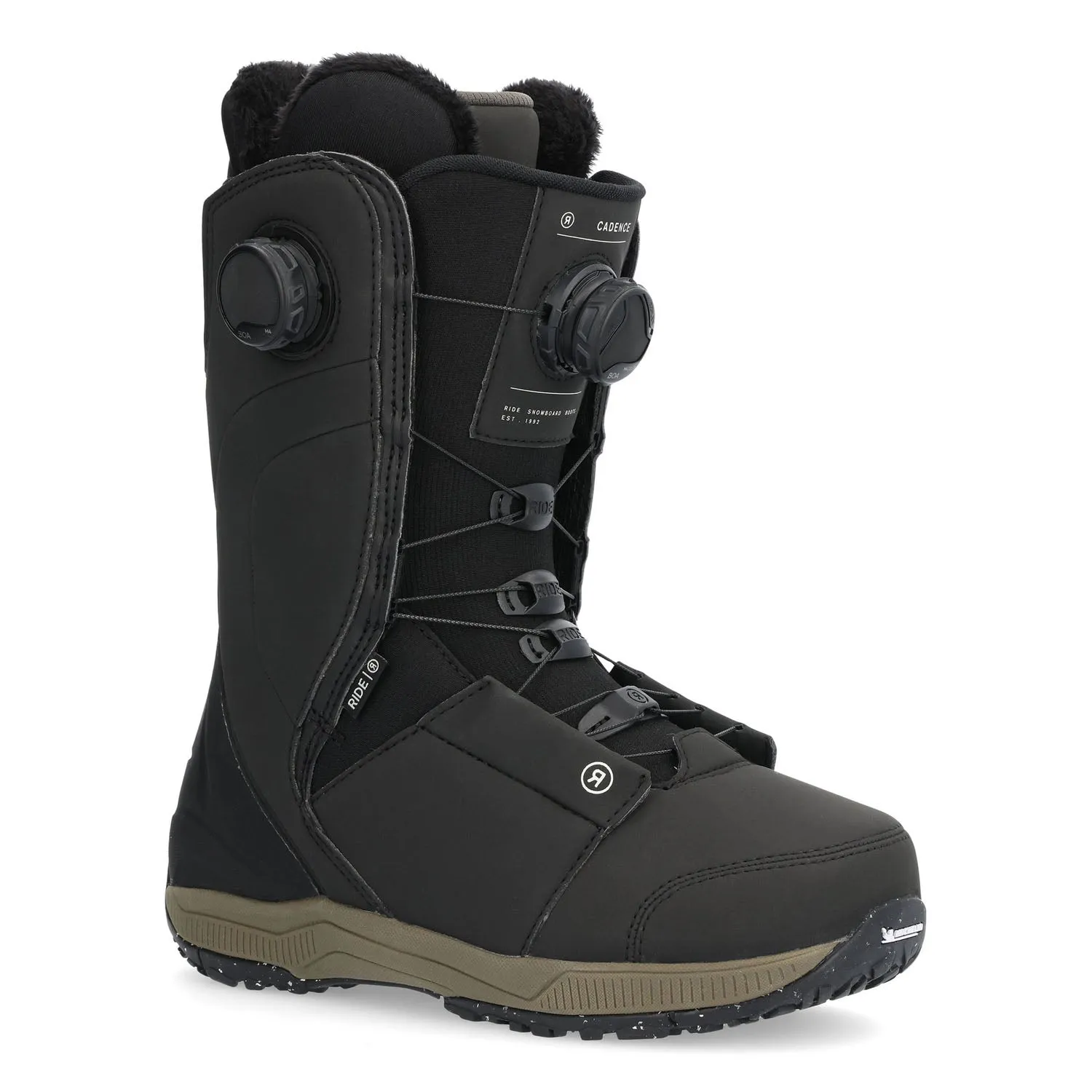 Ride Women's Cadence Snowboard Boots 2025 Black