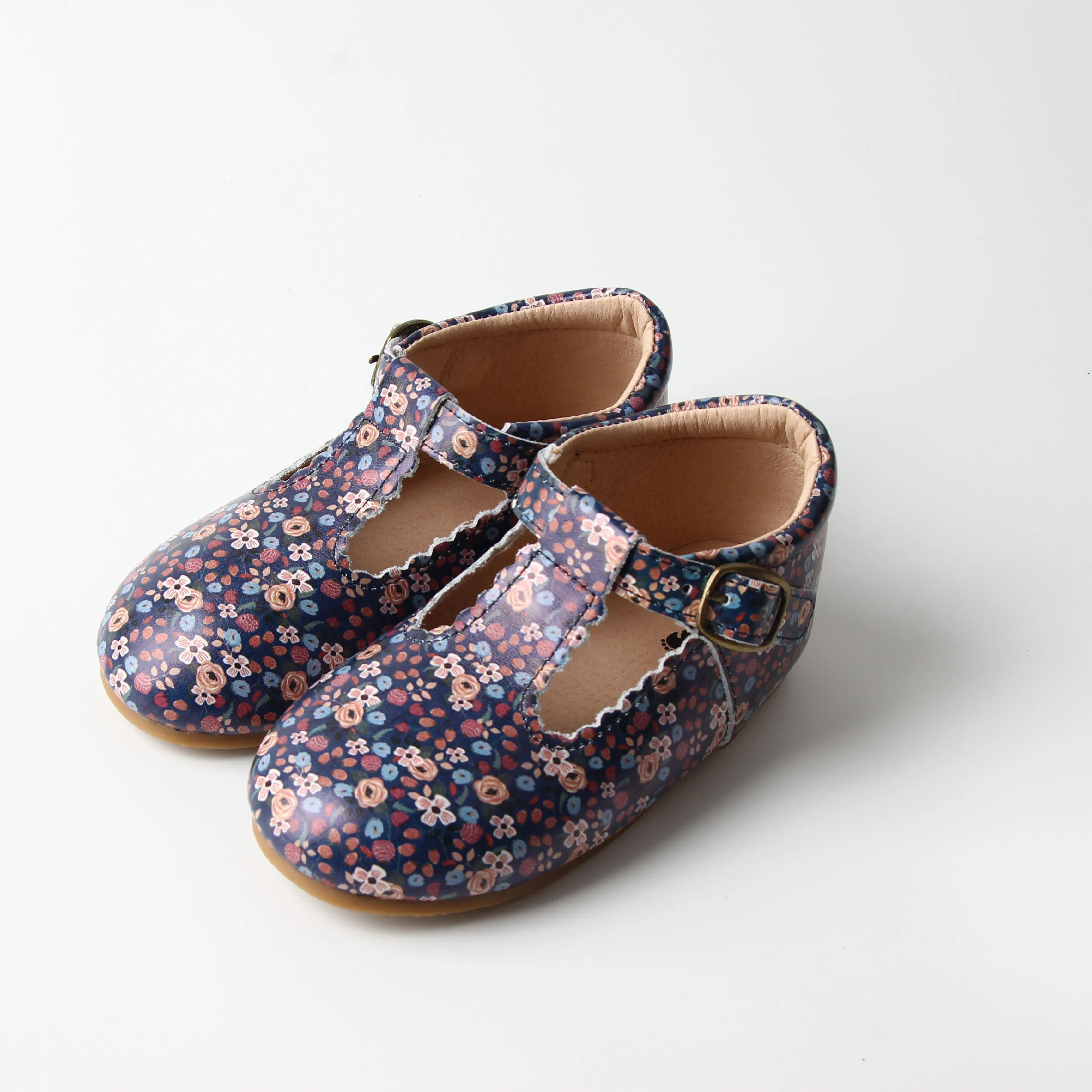 Riley T-Straps - Blissful Floral