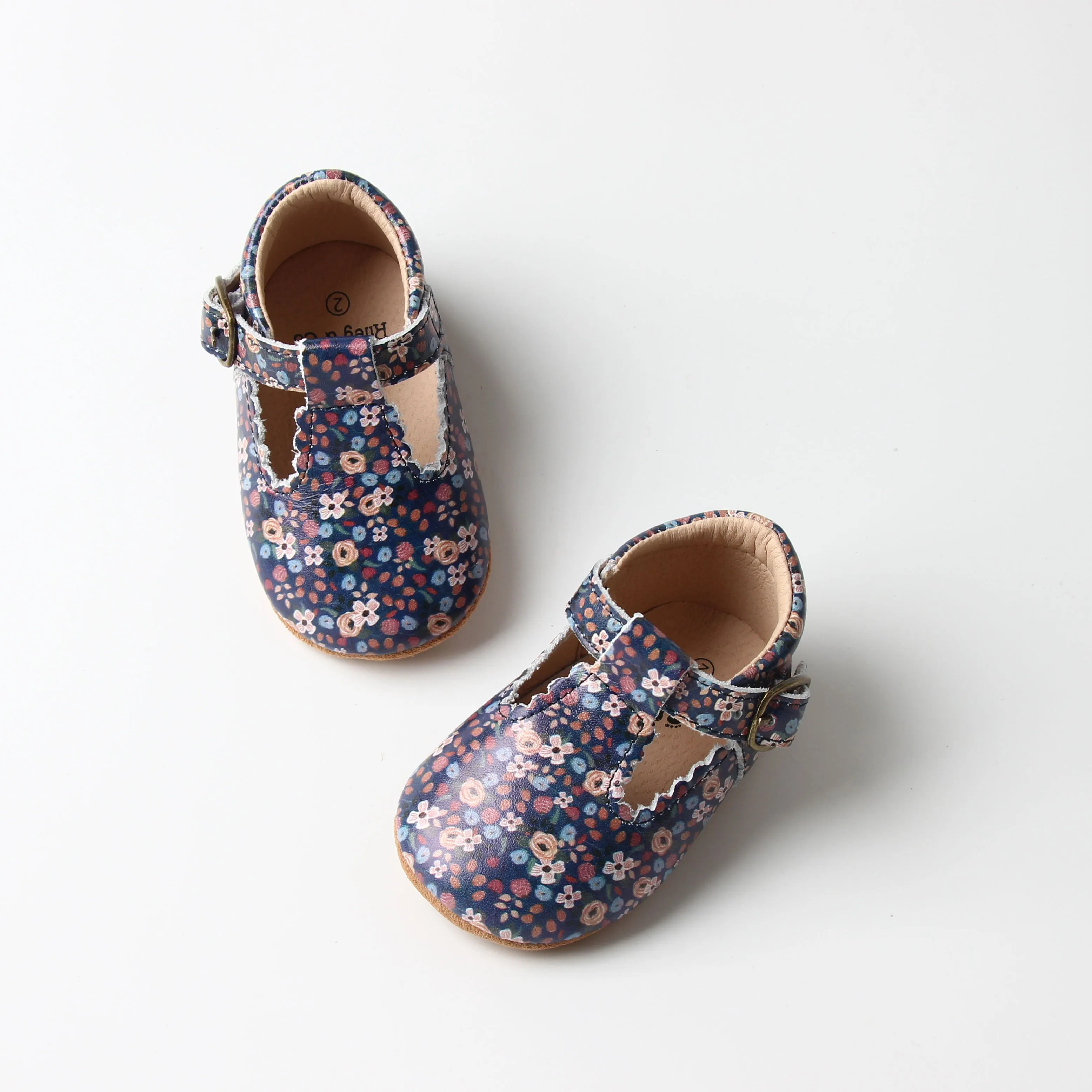 Riley T-Straps - Blissful Floral