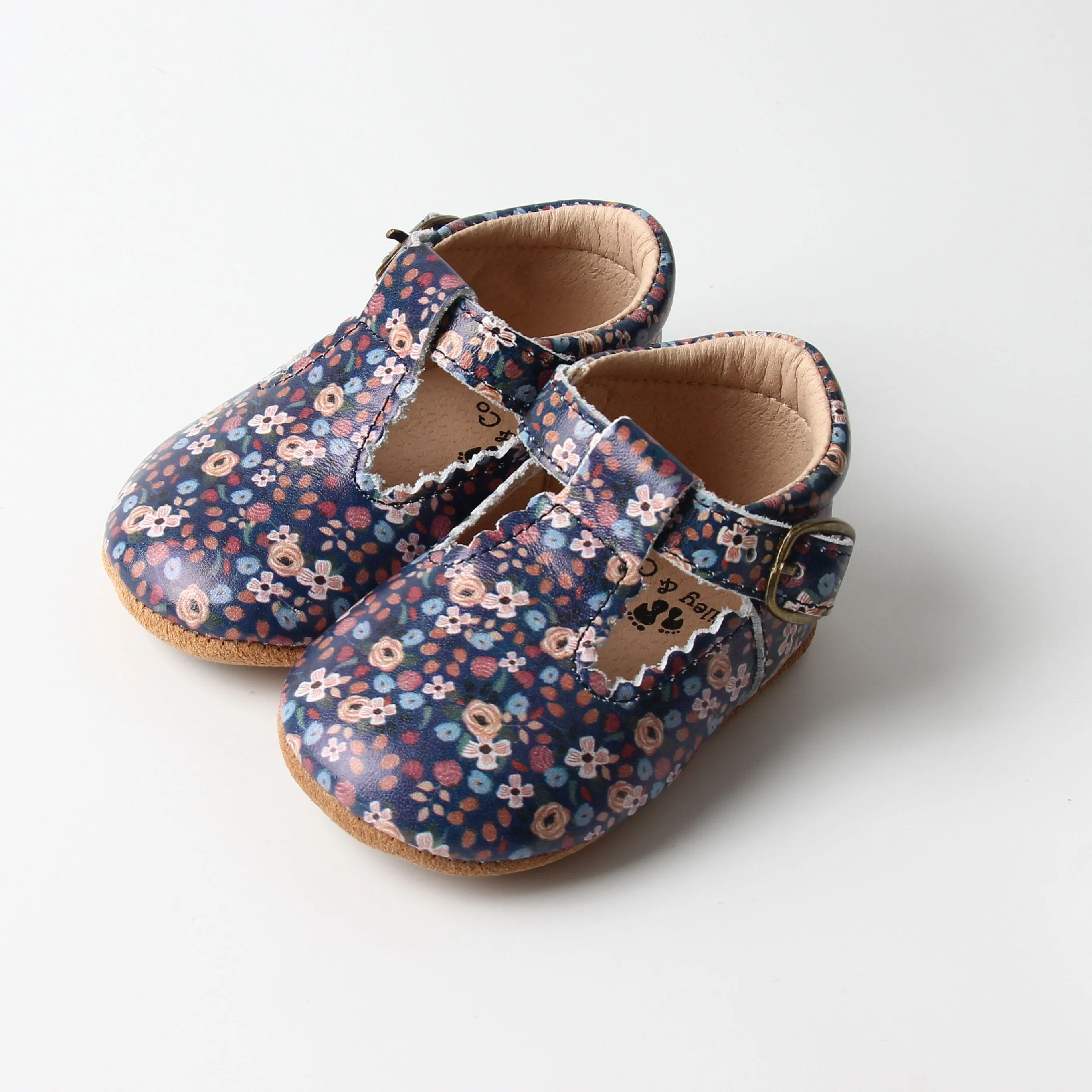 Riley T-Straps - Blissful Floral