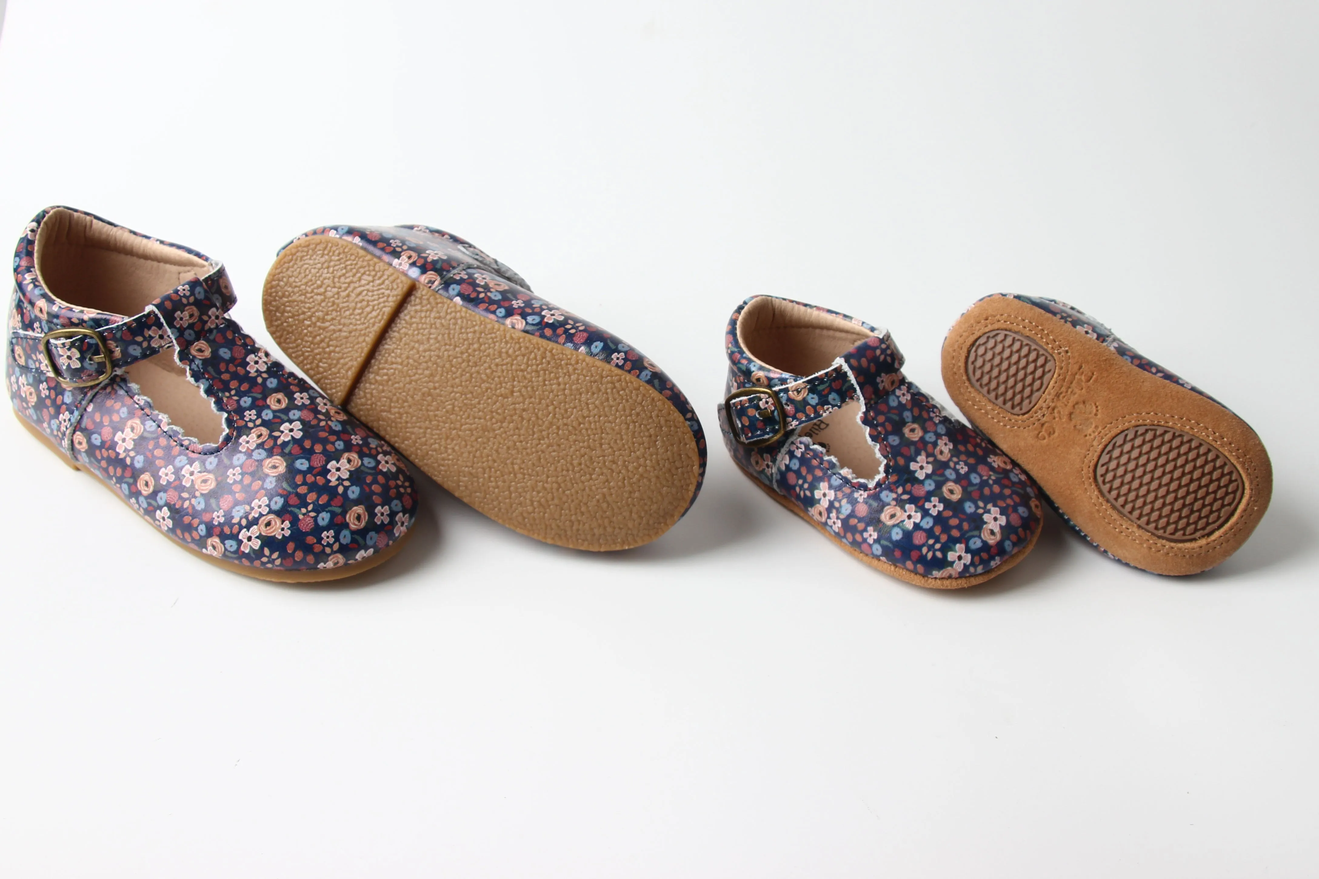 Riley T-Straps - Blissful Floral