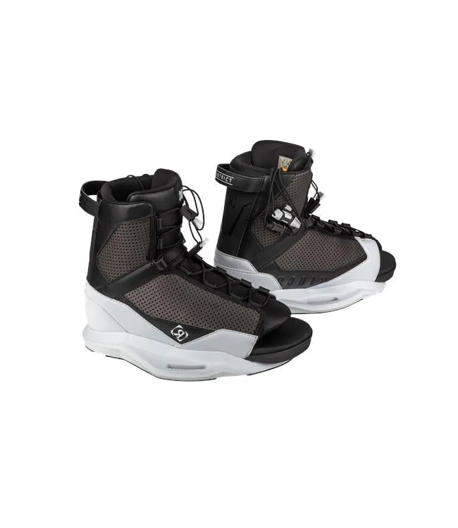 Ronix One Blackout Wakeboard Package with District Boots (2022)