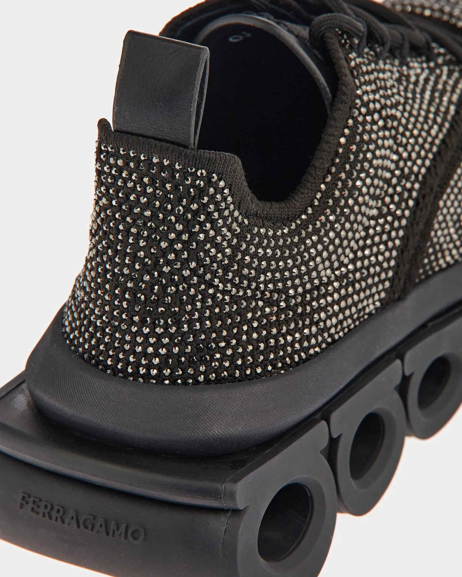 Running Crystal Black Low Top Sneakers