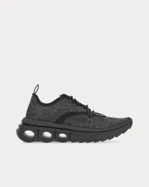 Running Crystal Black Low Top Sneakers