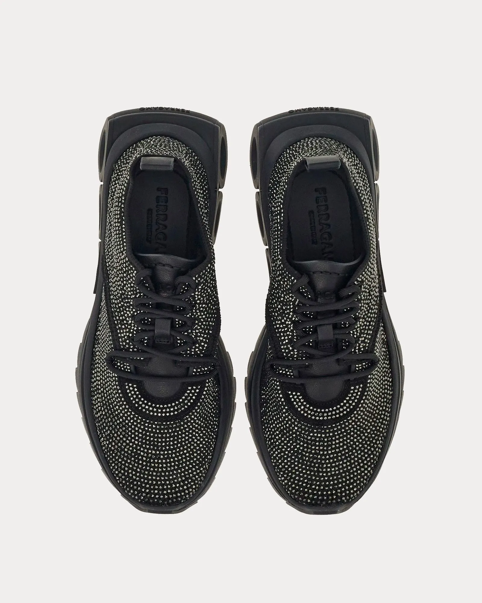 Running Crystal Black Low Top Sneakers