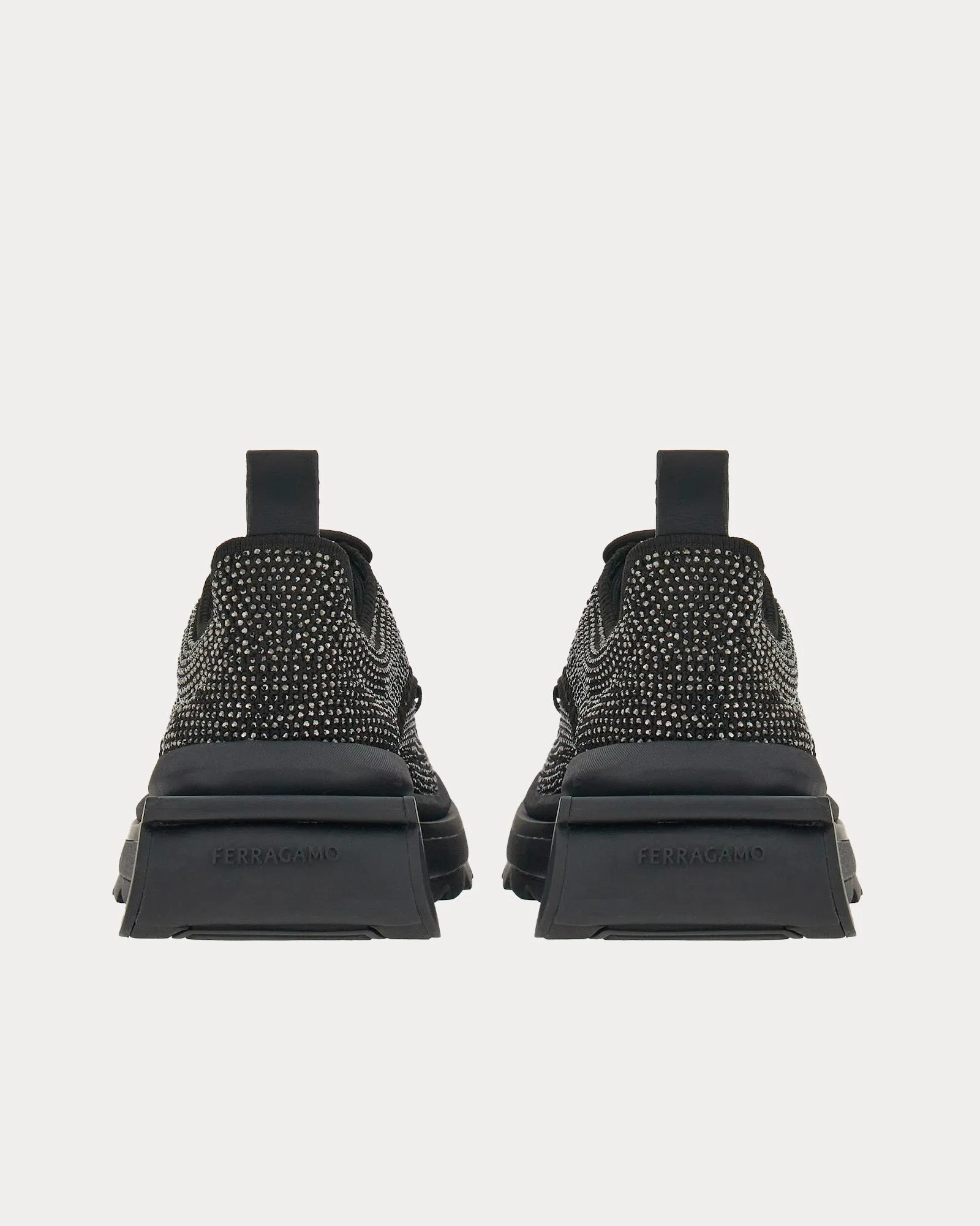 Running Crystal Black Low Top Sneakers