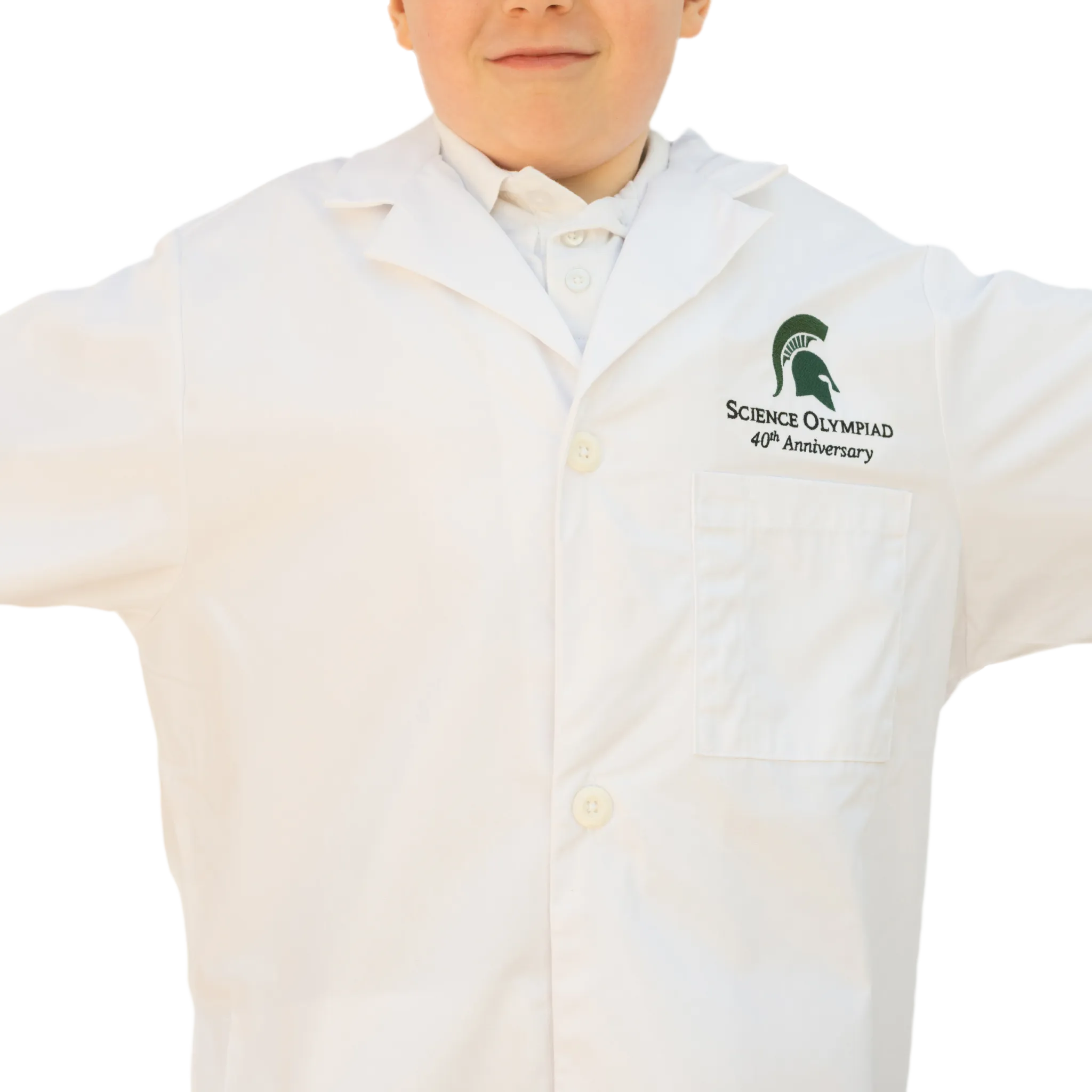 Science Olympiad 40th Anniversary Lab Coat