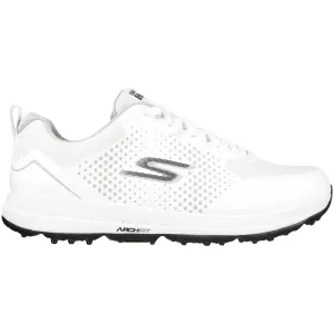 Skechers Go Golf Elite 5 Sport Waterproof Spikeless Shoes - White/Black