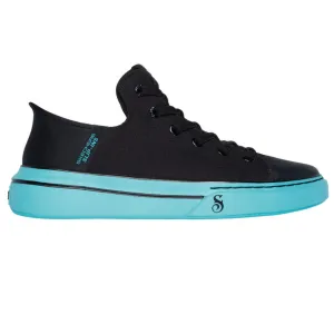 Skechers Men's 251032 Snoop One-OG Tela Black Aqua Slip-ins Casual Shoes