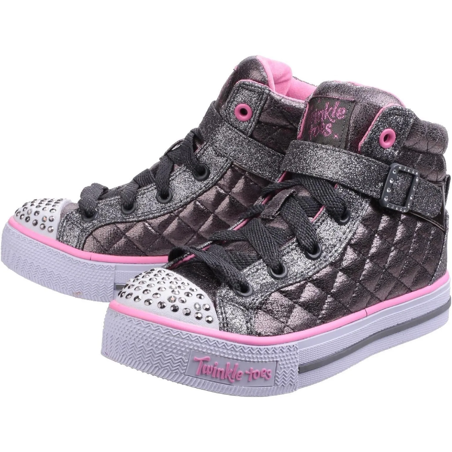 Skechers Twinkle Toes Shuffles - Sweetheart Sole Shoes