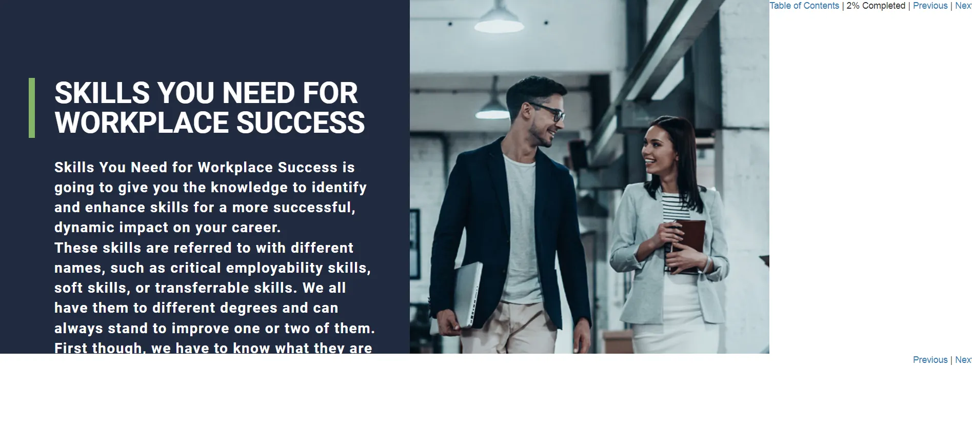 Skills You Need for Workplace Success