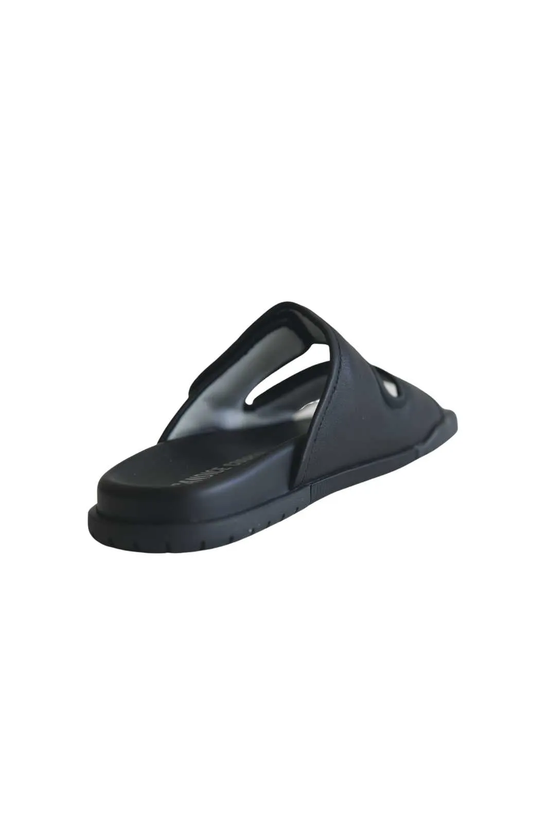 Slide V Nappa Plonge Black