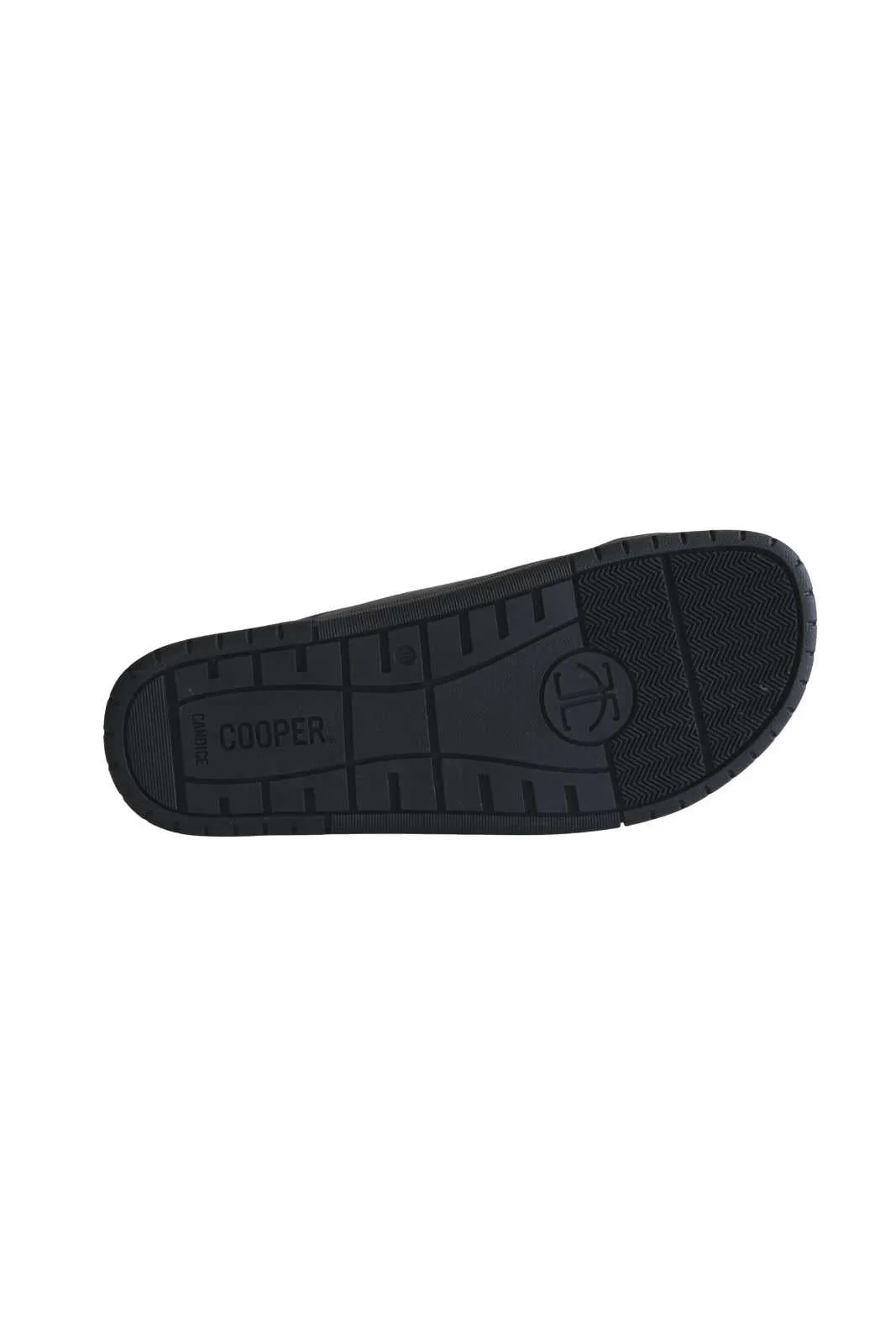 Slide V Nappa Plonge Black