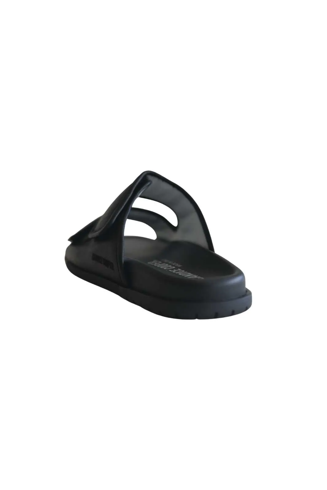 Slide V Nappa Plonge Black