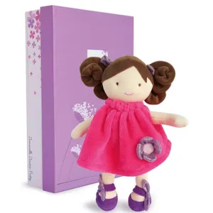 Soft Brunette Doll - Lollipop - Jolijou by Doudou Et Compagnie