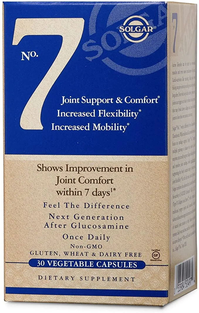Solgar No. 7 Joint Support and Comfort, 90 Vegetable Capsules