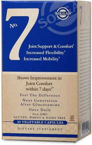 Solgar No. 7 Joint Support and Comfort, 90 Vegetable Capsules