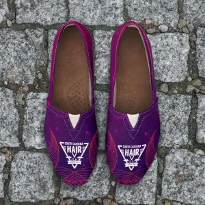 South Carolina Hairdresser Casual Canvas Slip on Shoes Women's Flats