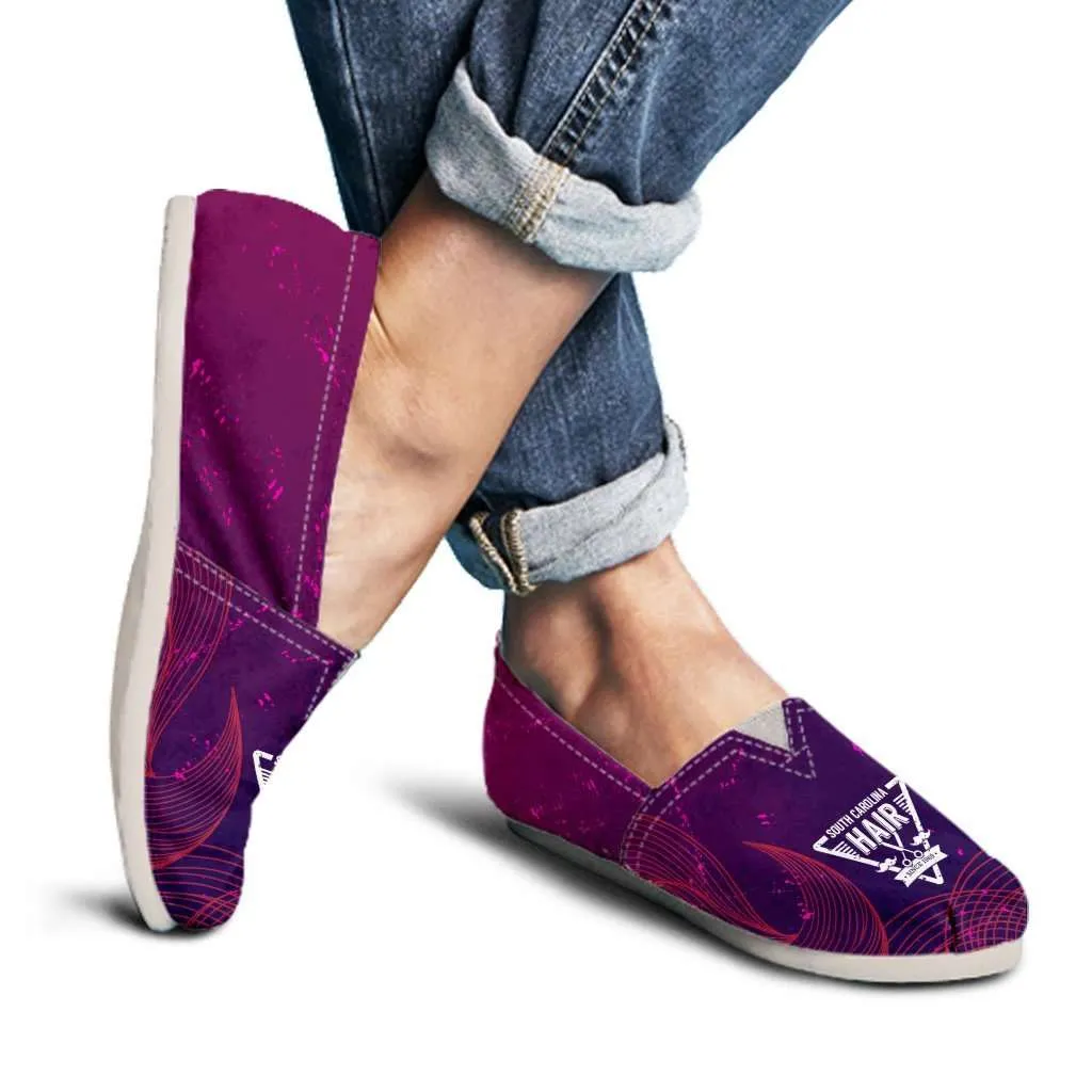 South Carolina Hairdresser Casual Canvas Slip on Shoes Women's Flats