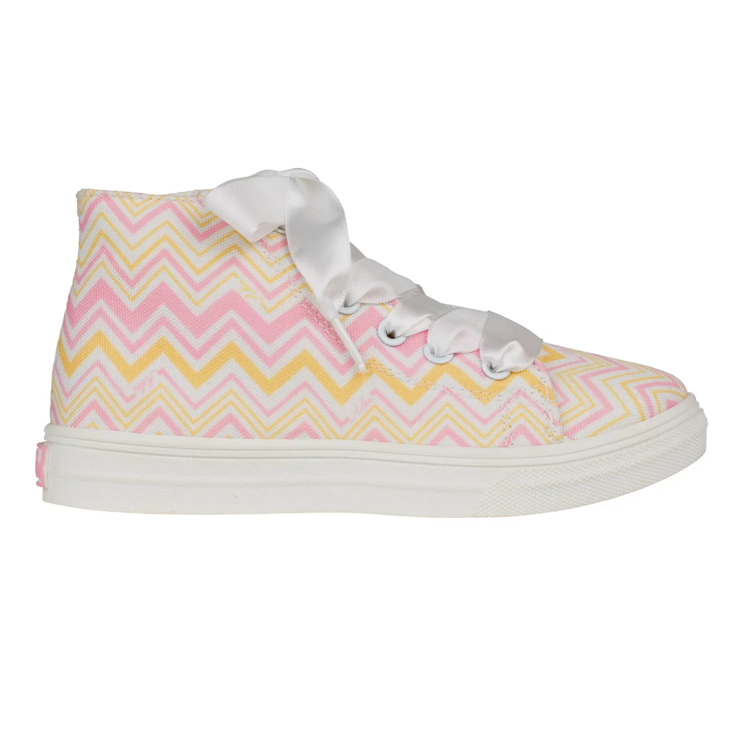 SS24 A Dee Girls Jazzy Chevron Chic Trainers