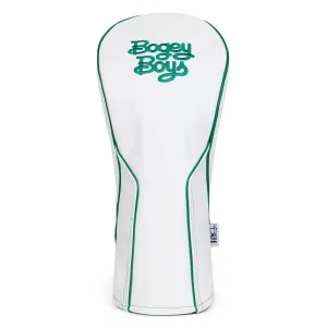 Stack Logo Hybrid Head Cover White - SU24