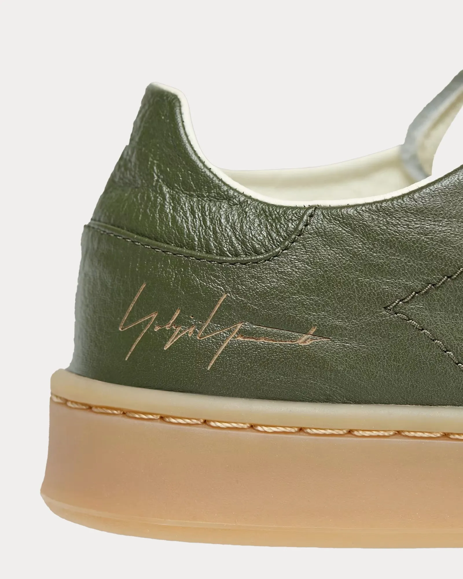 Stan Smith Leather Night Cargo / Night Cargo / Cream White Low Top Sneakers