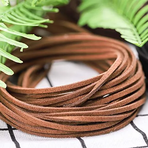 Suede Cord Faux Leather Cord String for Bracelet Necklace Beading Jewelry DIY Crafts
