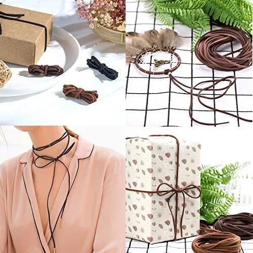 Suede Cord Faux Leather Cord String for Bracelet Necklace Beading Jewelry DIY Crafts