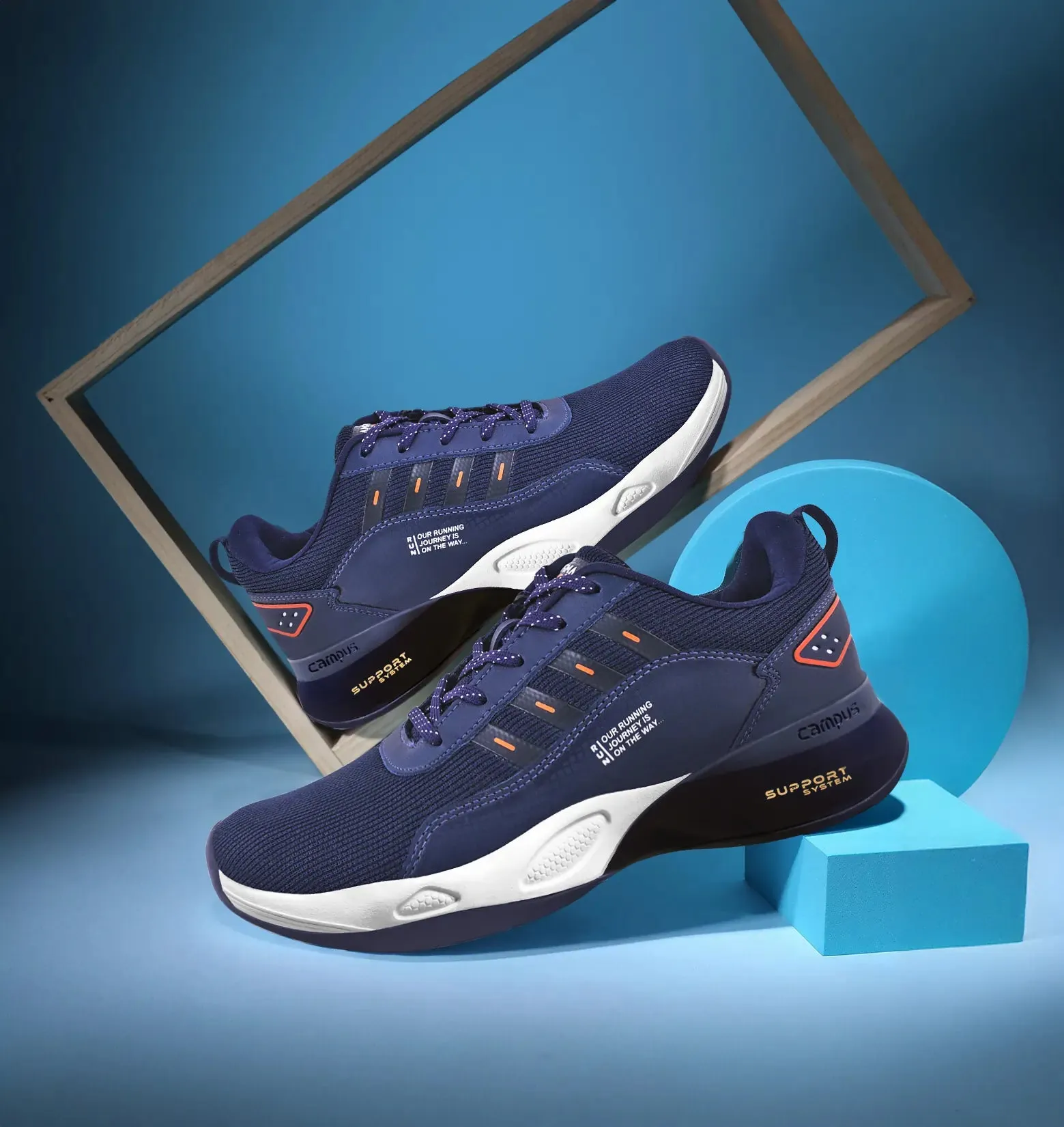 TERMINATOR N Blue Men's Running Shoes