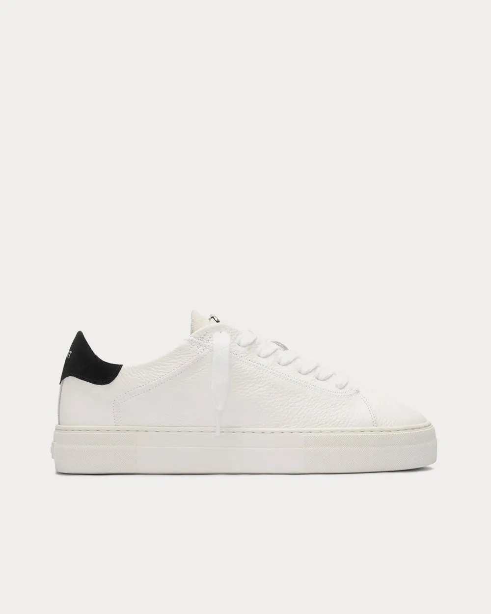 The Core Flat White Low Top Sneakers