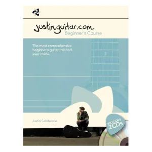 The JustinGuitar.com Beginners Course Book & 2 CD's - Book