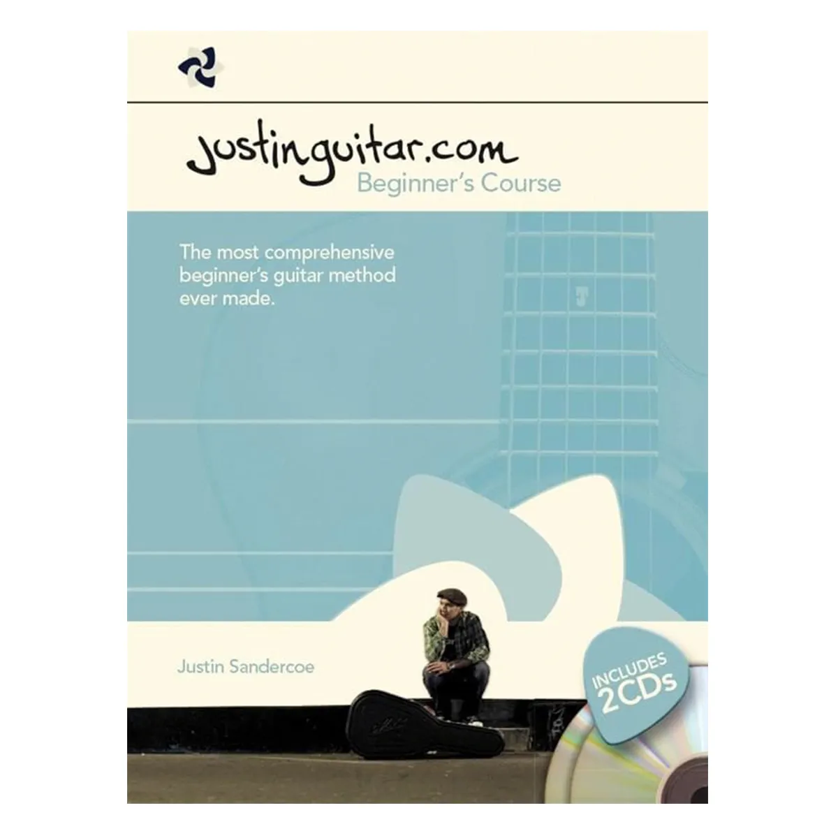 The JustinGuitar.com Beginners Course Book & 2 CD's - Book