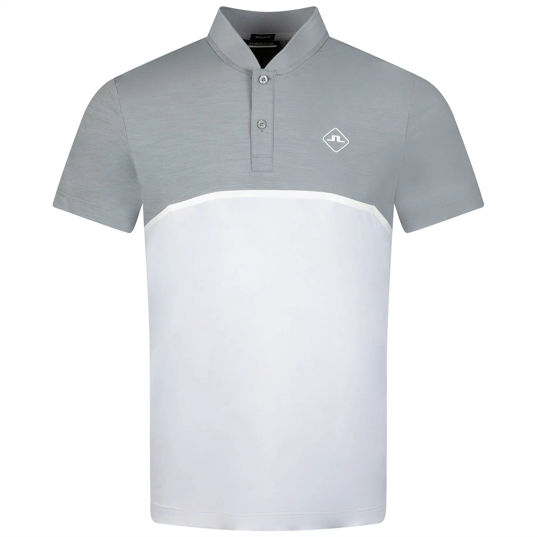 Timothy Regular Fit Polo Grey Melange - AW23