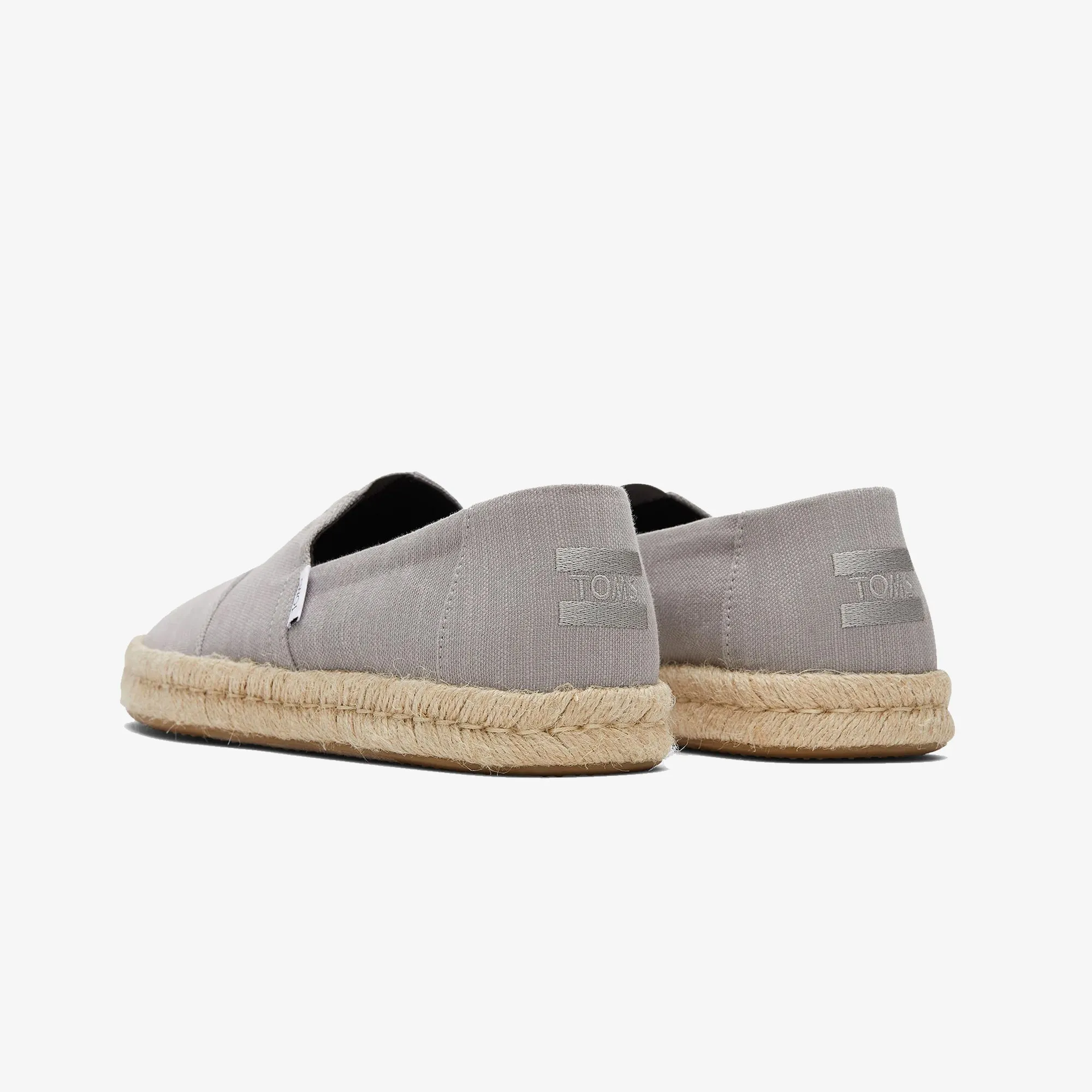 Toms | JUTE WRAP ESPADRILES  { GREY