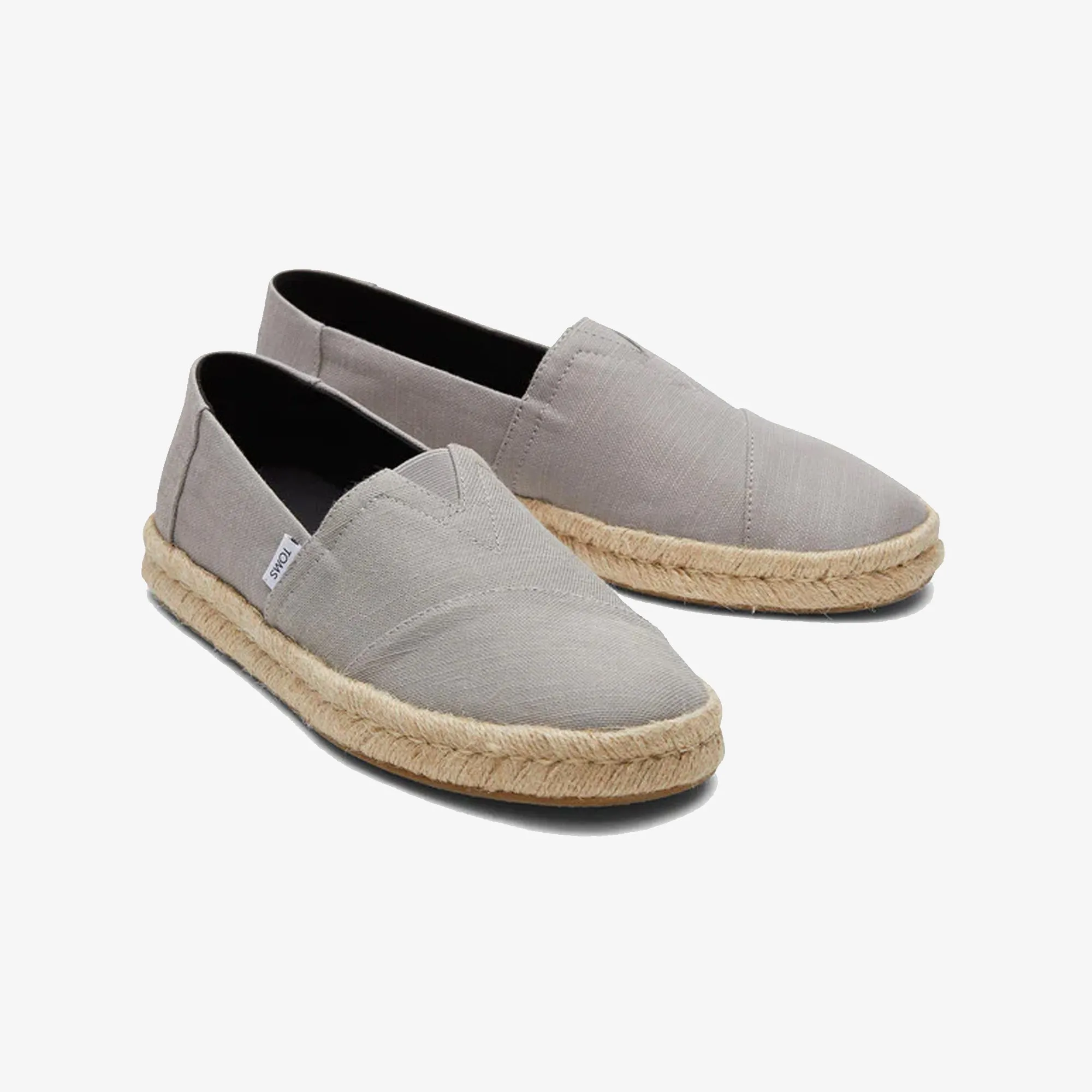 Toms | JUTE WRAP ESPADRILES  { GREY