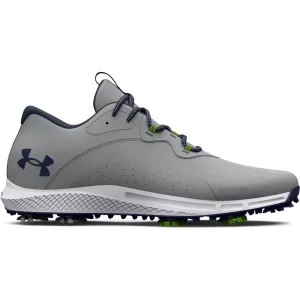 Under Armour Charged Draw 2 Wide Fit Waterproof Spiked Shoes - Mod Grey/Midnight Navy