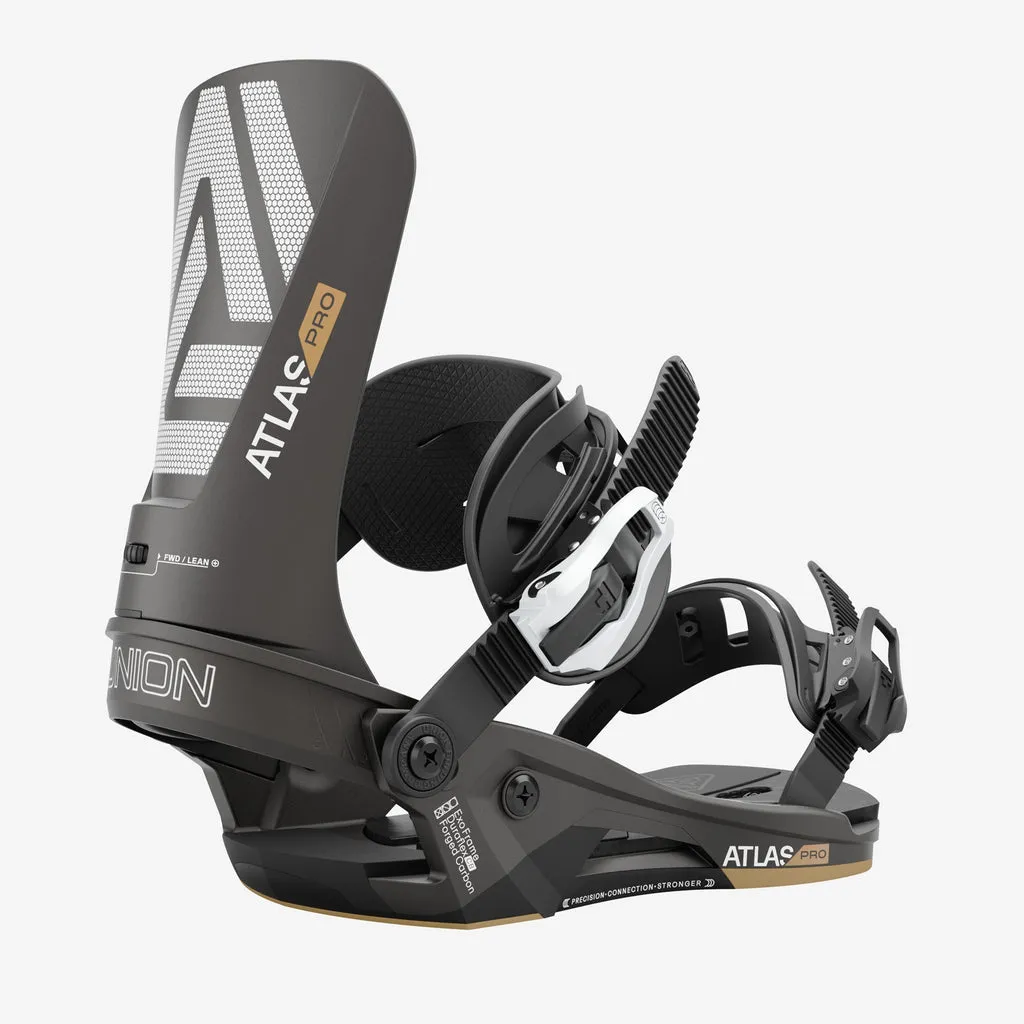 Union Atlas Pro Snowboard Bindings - Metalic Black 2025