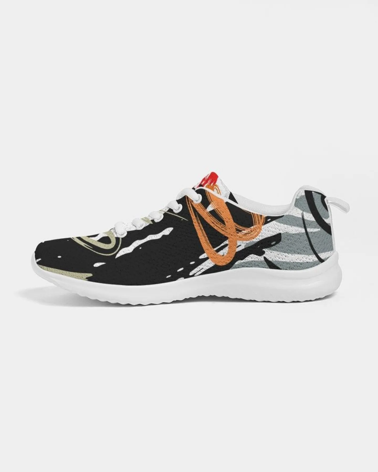 Uniquely You Womens Sneakers - Multicolor Retro Style Low Top Canvas Running Shoes by inQue.Style