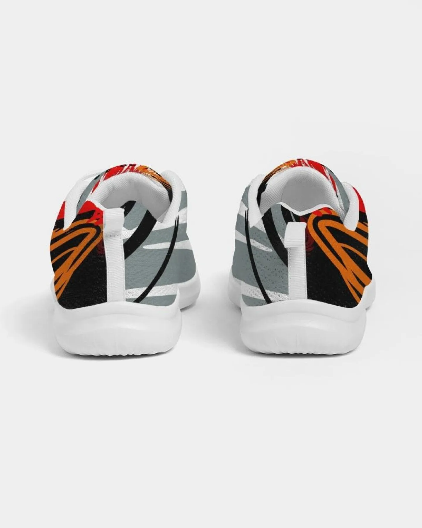 Uniquely You Womens Sneakers - Multicolor Retro Style Low Top Canvas Running Shoes by inQue.Style