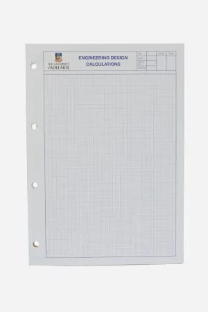 UofA Engineer Pad 50pgs