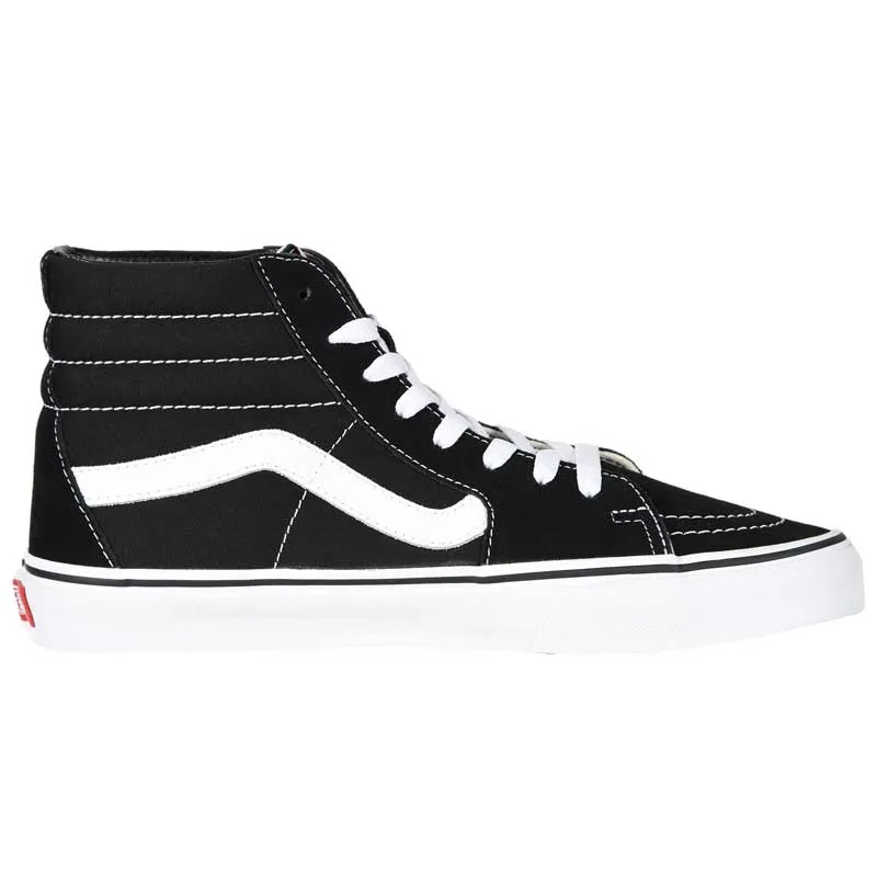 VANS SK8-HI - BLACK/WHITE