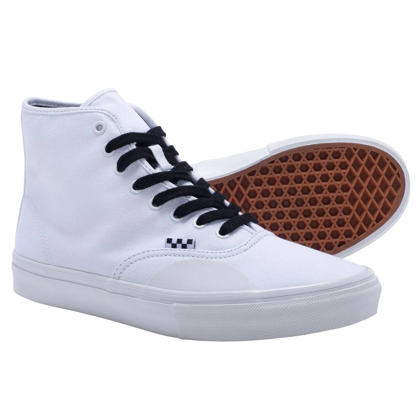 VANS SKATE ALLEN X HOCKEY AUTHENTIC HIGH WHITE