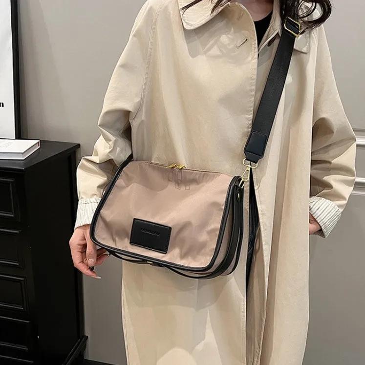 Versatile Large Capacity Casual Messenger Bag Texture Comfortable