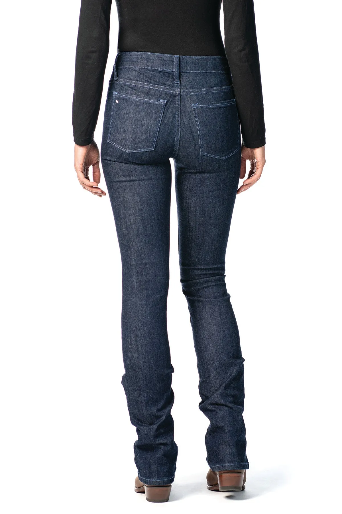 WESTERLY : Straight Leg (Midnight) Dusk Blue Stitch